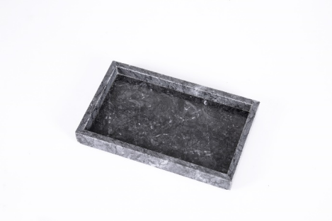 Black Marble Jewelry Plate BMBL2020