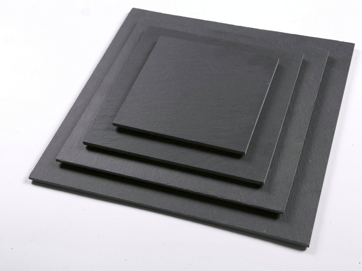 Slate Plate Serving Board Square Straight Cut Edges