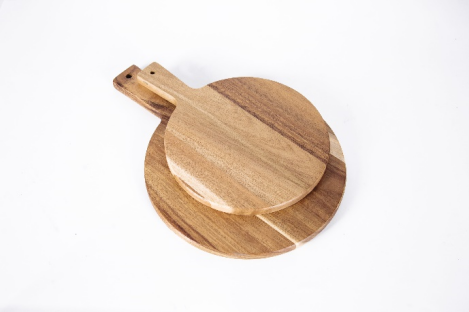 Wood Cheese Board Cks-791 Large and Small Size