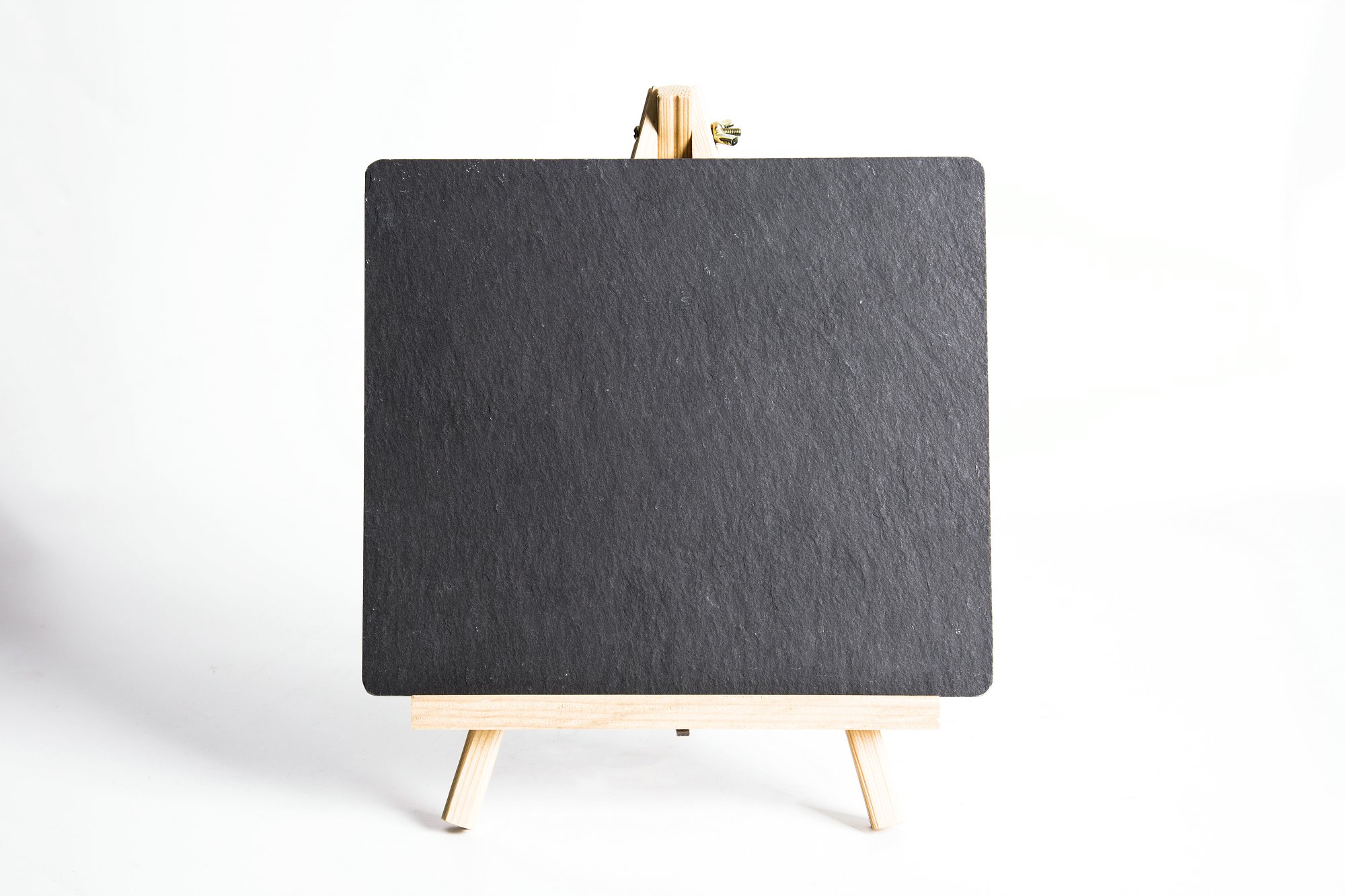 Slate Chalk Board with Easel Stand Medium