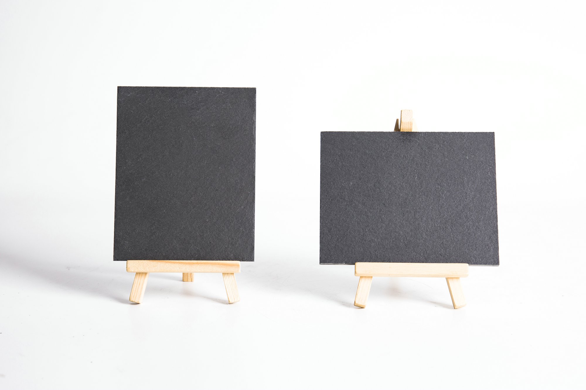 Slate Chalk Board with Easel Stand Samll