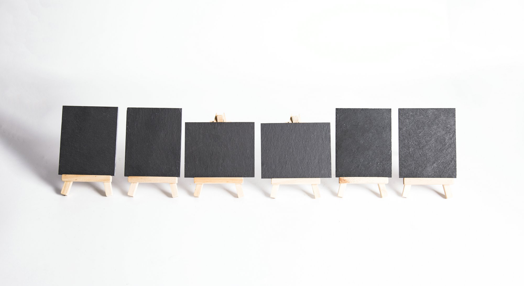 Slate Chalk Board with Easel Stand Mini