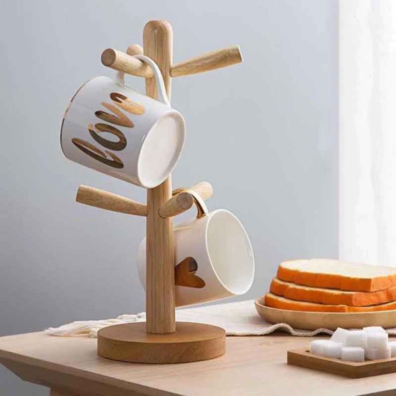 Wood Mug Tree