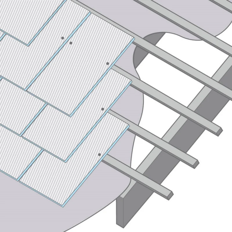 Calculation Method of Slate Roof