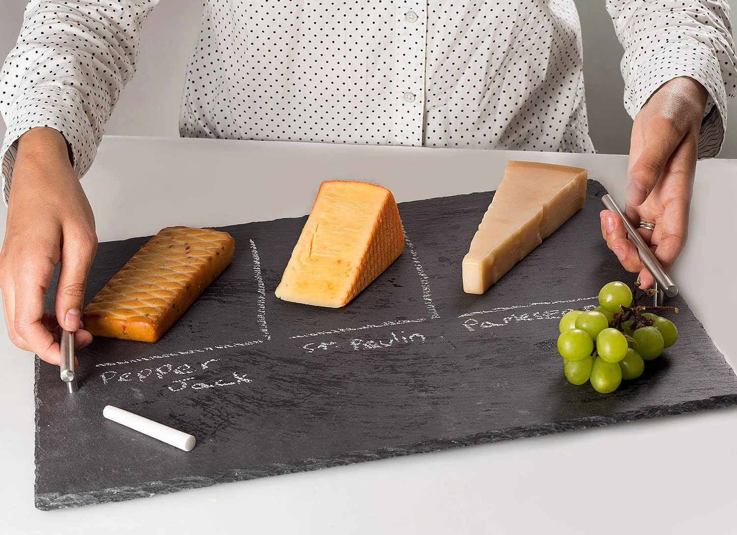 Make Slate Cheese Set