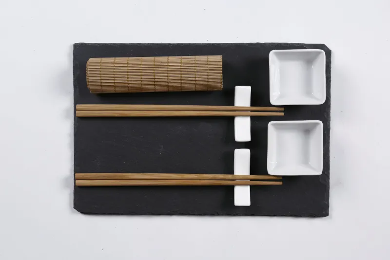 Slate Sushi Set