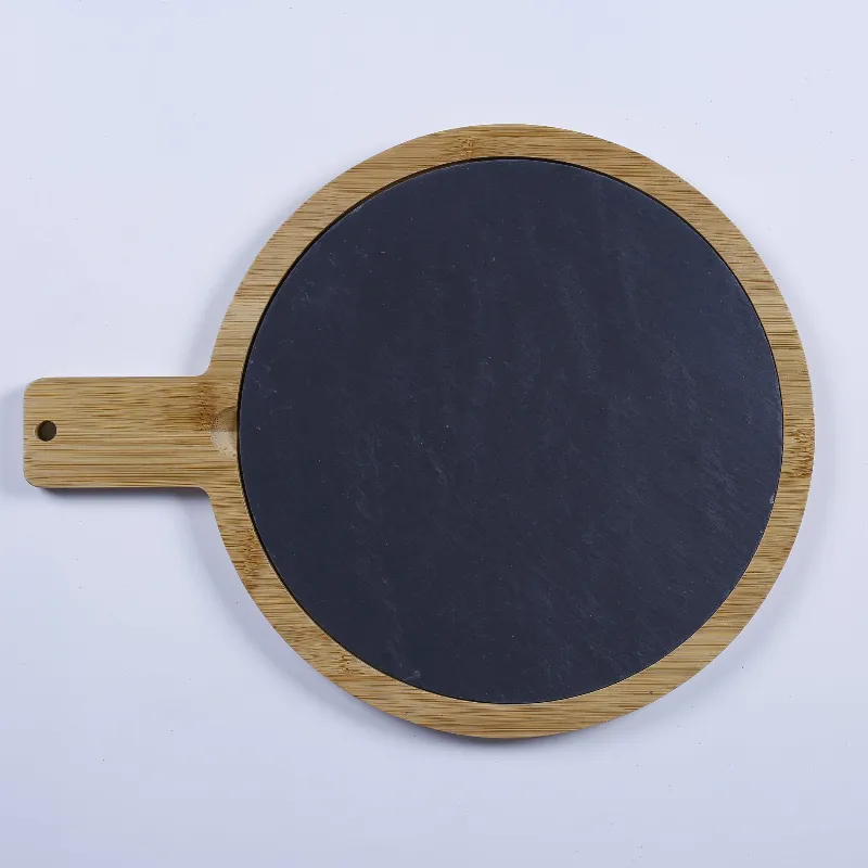slate and bamboo serving board CKS-752