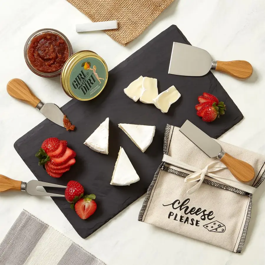 Slate Cheese Set for Event