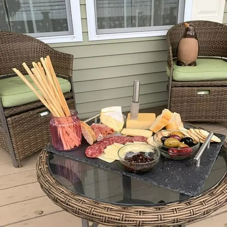 Slate Serving Tray With handle