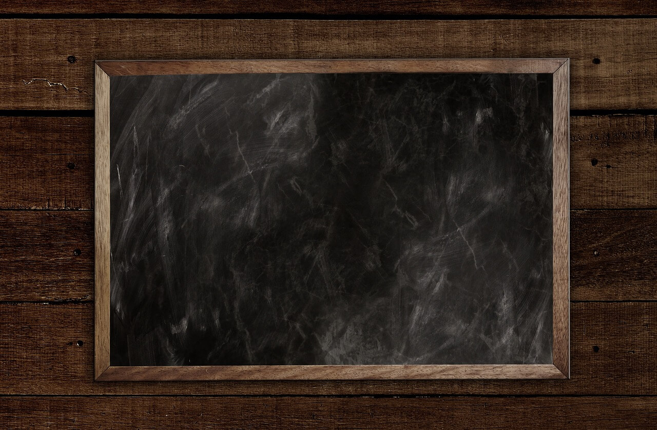 Slate Chalk Board
