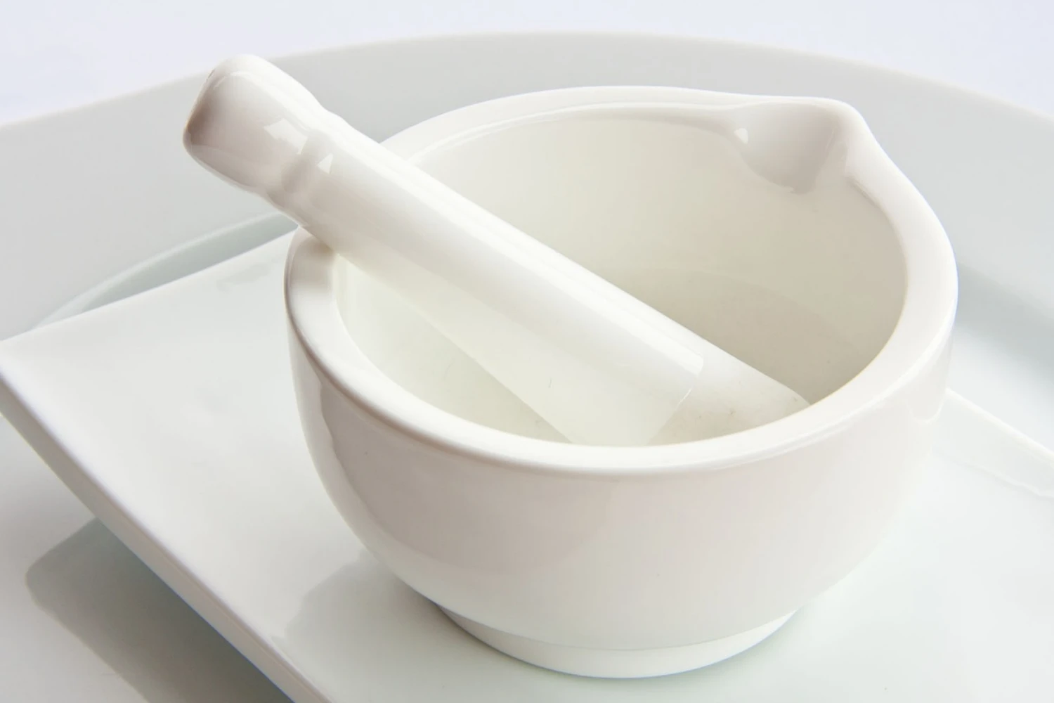 Marble Mortar and Pestles