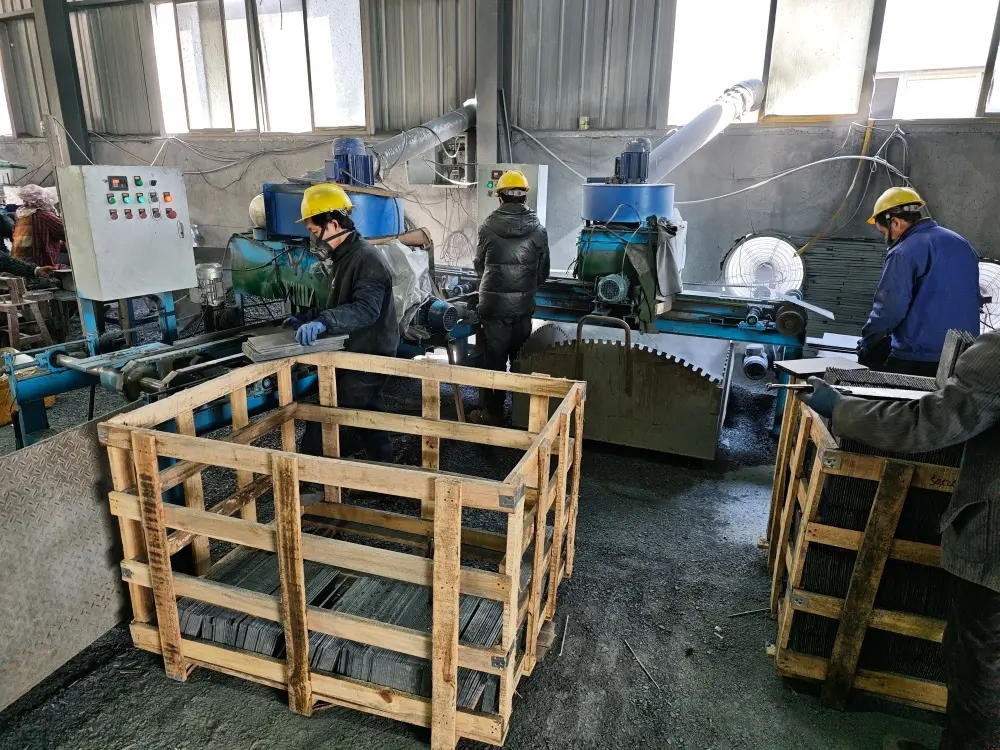 Automatic edge chipping line1 Automatic edge chipping line