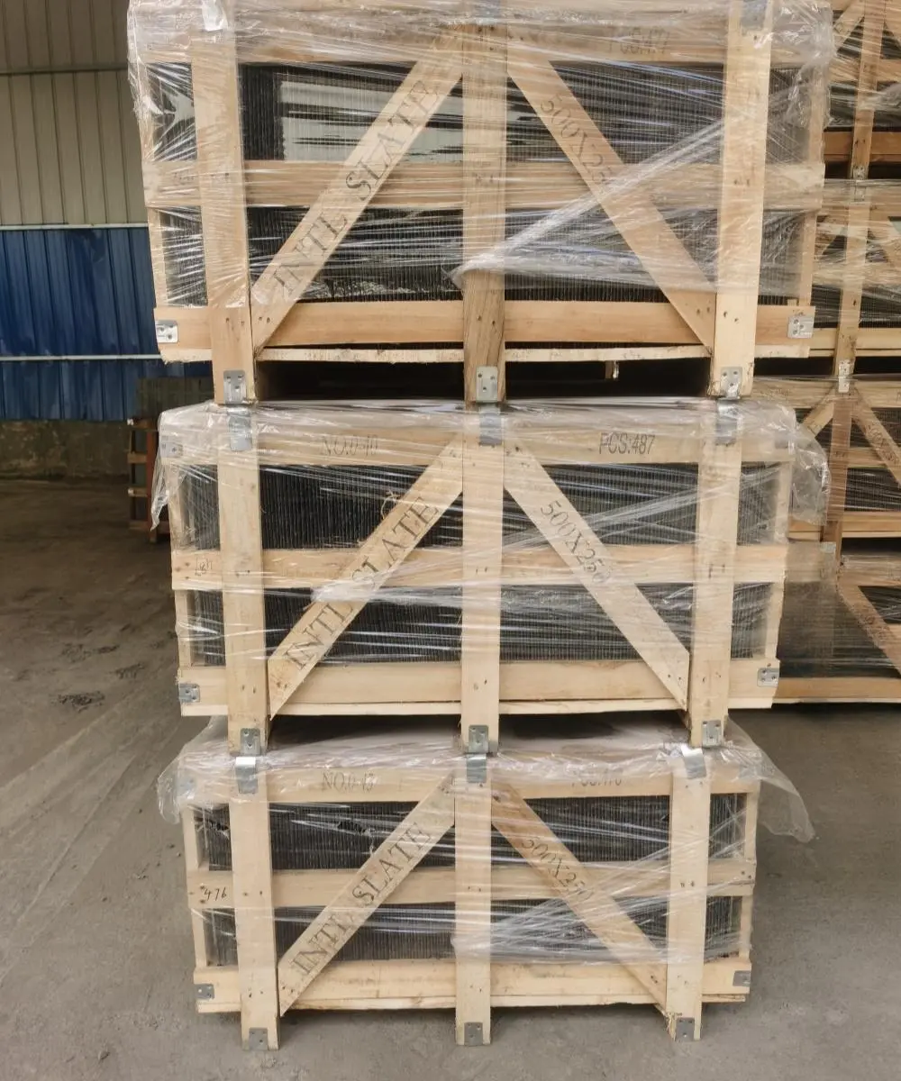 Finished goods wood packaging